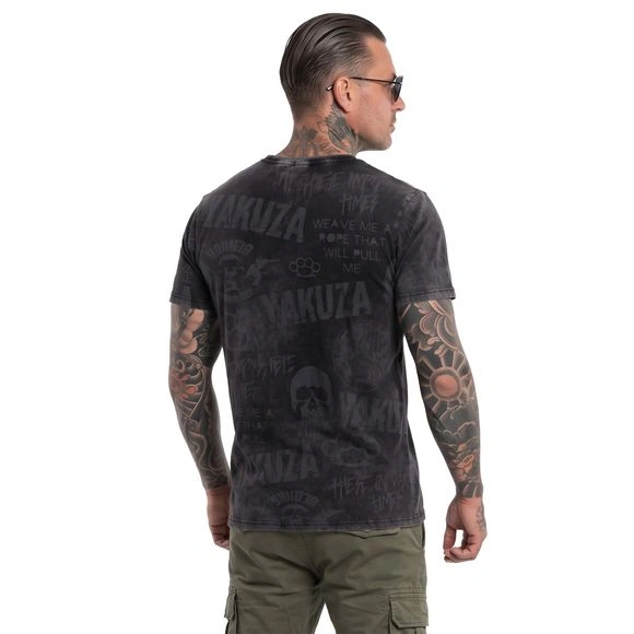 Yakuza pánské tričko BRANDED TSB 29015 Black