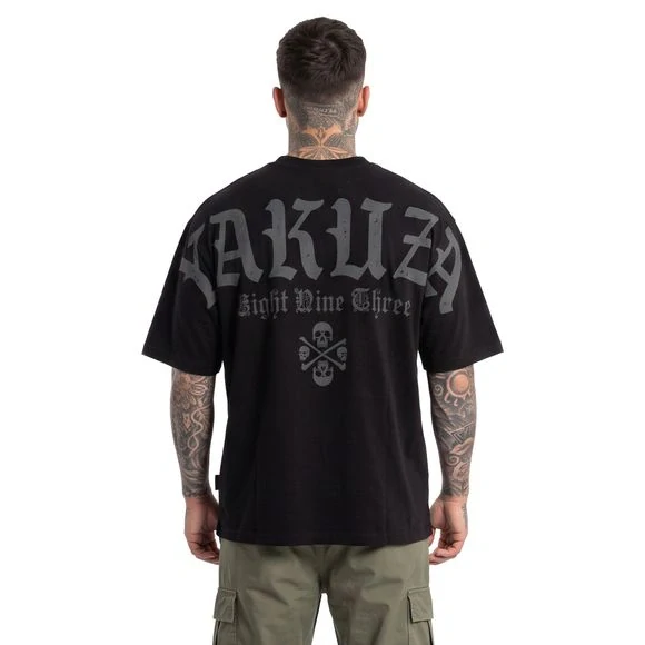 Yakuza pánské tričko 3RD OVERSIZED TSB 29023 Black