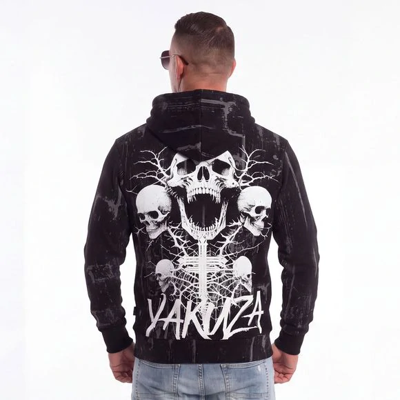 Yakuza pánská mikina DEATH SQUAD HOB 29032 Black