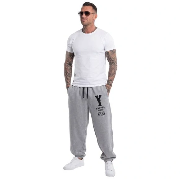Yakuza tepláky BOXING JOB 28042 Hell Grey