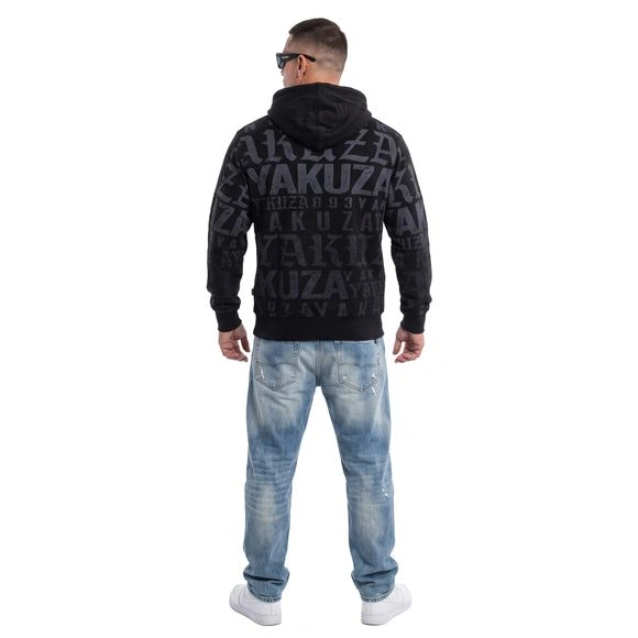 Yakuza pánská mikina SKULL GRENADE HOB 29003 Black