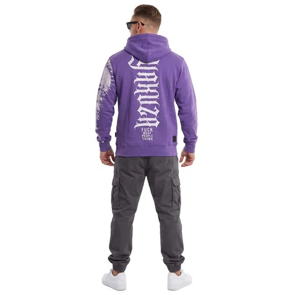 Yakuza pánská mikina SKULL STACK HOB 29004 Prism Violet