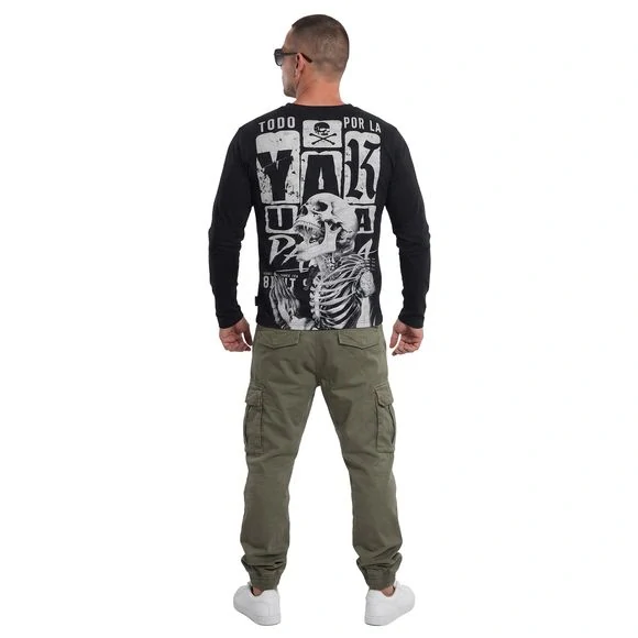 Yakuza tričko s dlouhým rukávem PATRIA LSB 29012 Black