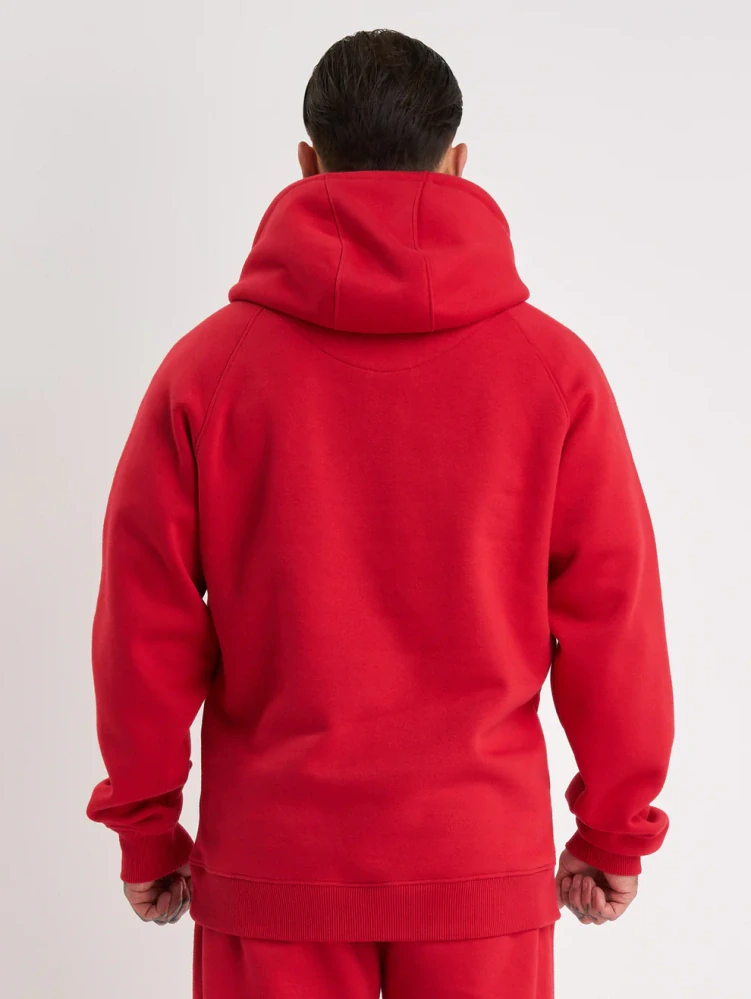 Amstaff Mikina Logo 2.0 Hoody Red/White