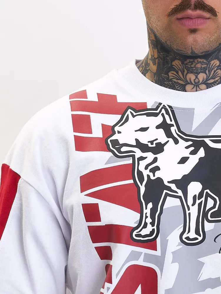 Amstaff pánské tričko Gorro White
