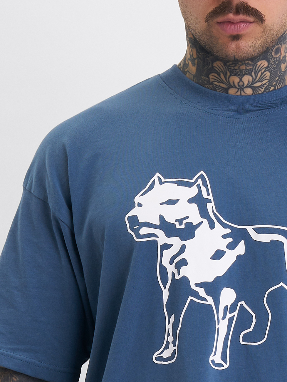 Amstaff tričko Logo 2.0 Blue