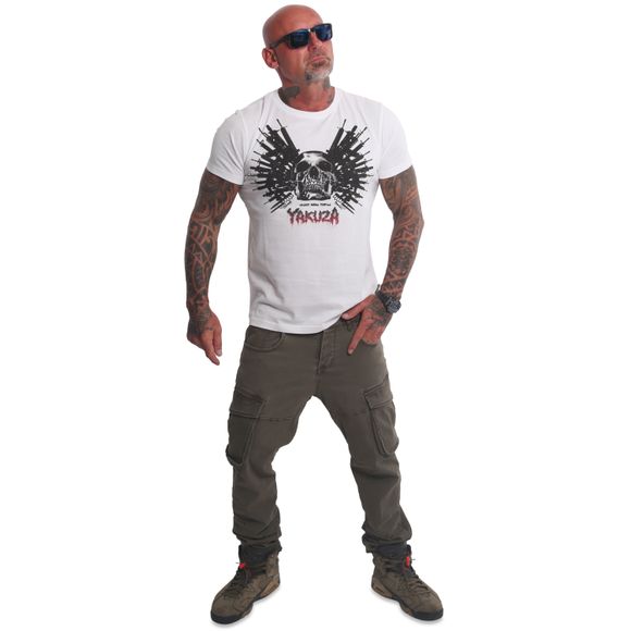 Yakuza pánské tričko FAILURE TSB 23040 White - L