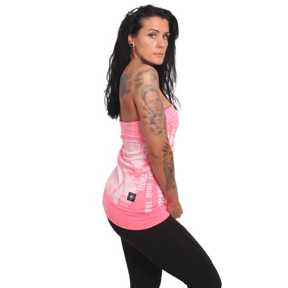 Yakuza tílko ANYONE GSB 23140 Neon Pink