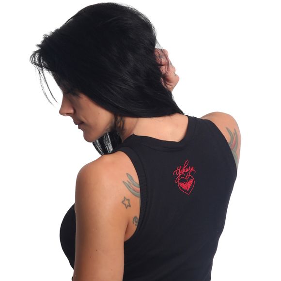 Yakuza dámské šaty MOTH GKB 22153 Black