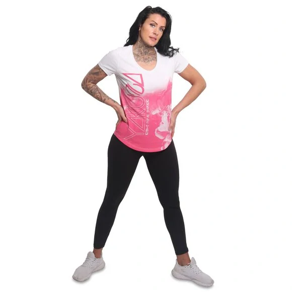 Yakuza dámské tričko FLOAT CURVED GSB 24131 White