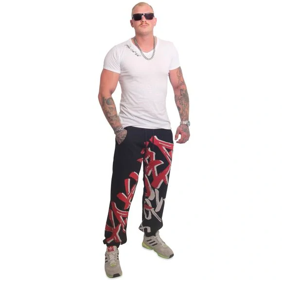 Yakuza tepláky DANTAI JOB 25036 Black