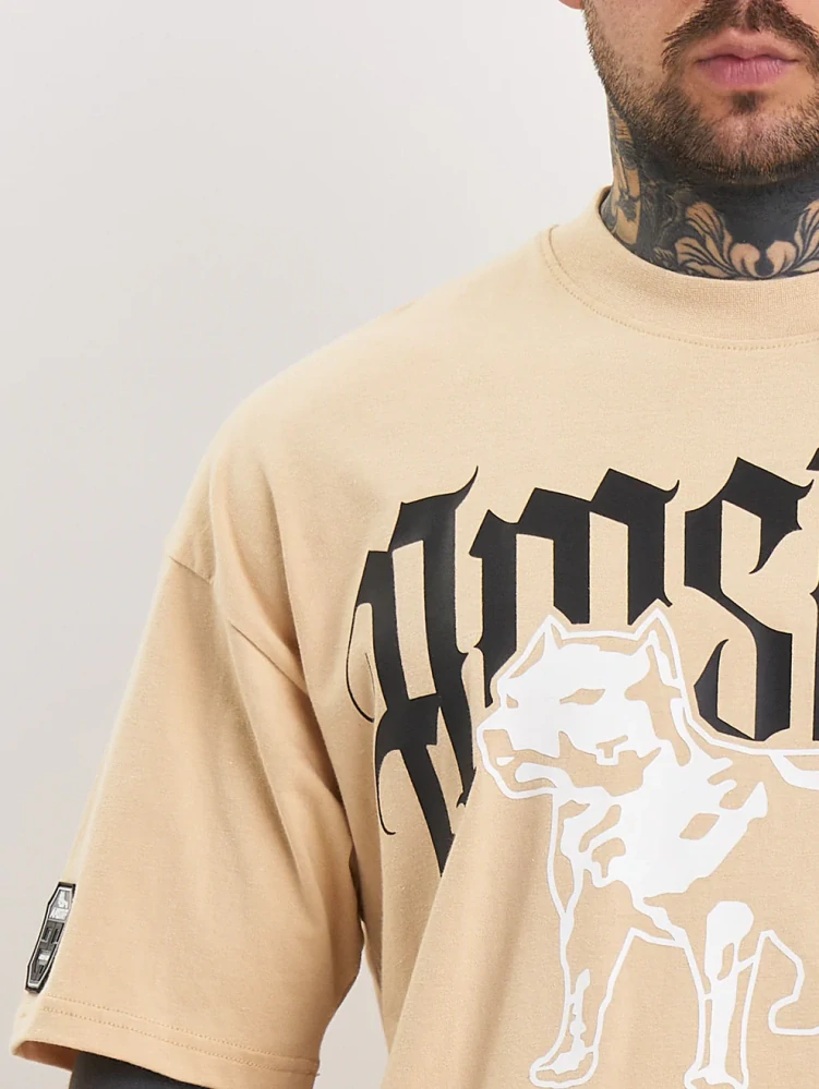 Amstaff pánské tričko Weldon Beige