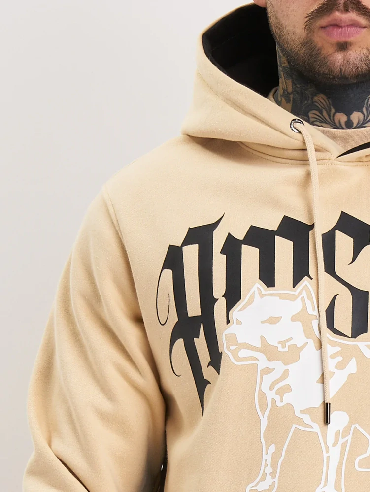 Amstaff Pánská Mikina Weldon Hoodie Beige