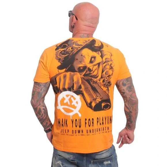 Yakuza pánské tričko DEEP DOWN REGULAR TSB 26046 Orange