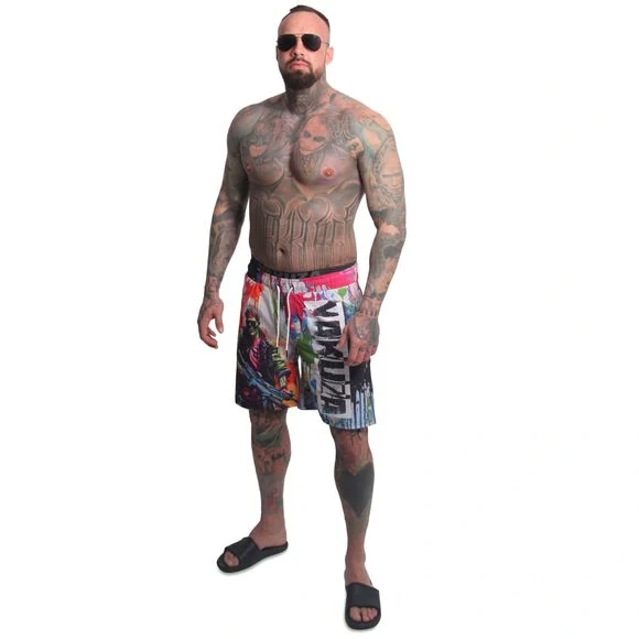 Yakuza koupací šortky SPECIALIST BSB 25043 Bund
