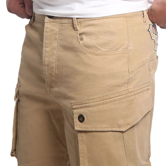 Yakuza Cargo šortky POWDER CSB 25050 Warm Sand