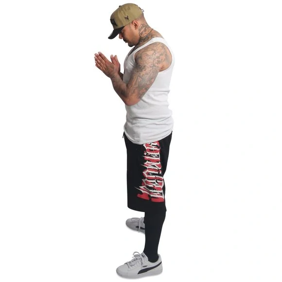 Yakuza šortky GAME OVER SSB 26044 Black