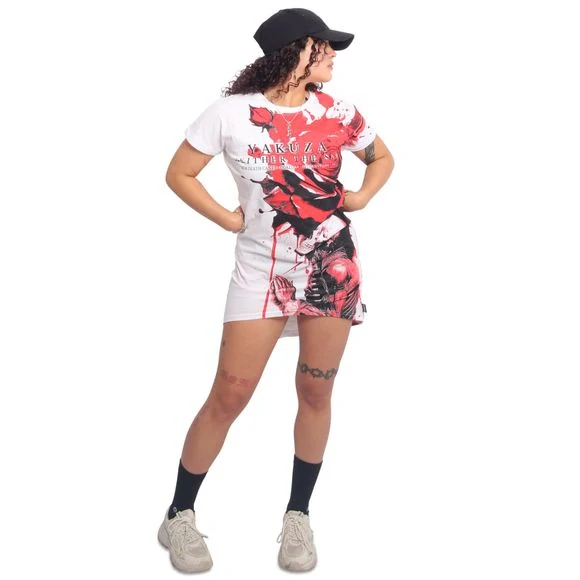 Yakuza dámské šaty PRAY GKB 26122 White