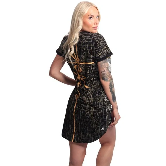 Yakuza dámské šaty PRAY GKB 26121 Black