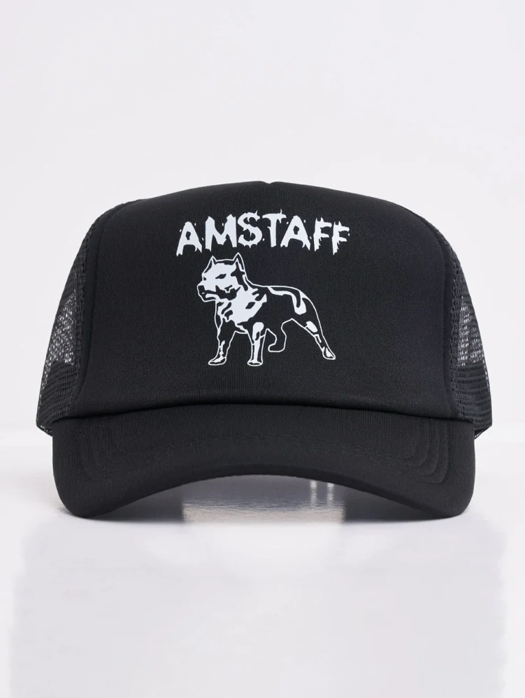 Amstaff čepice Logo Mesh Cap Black