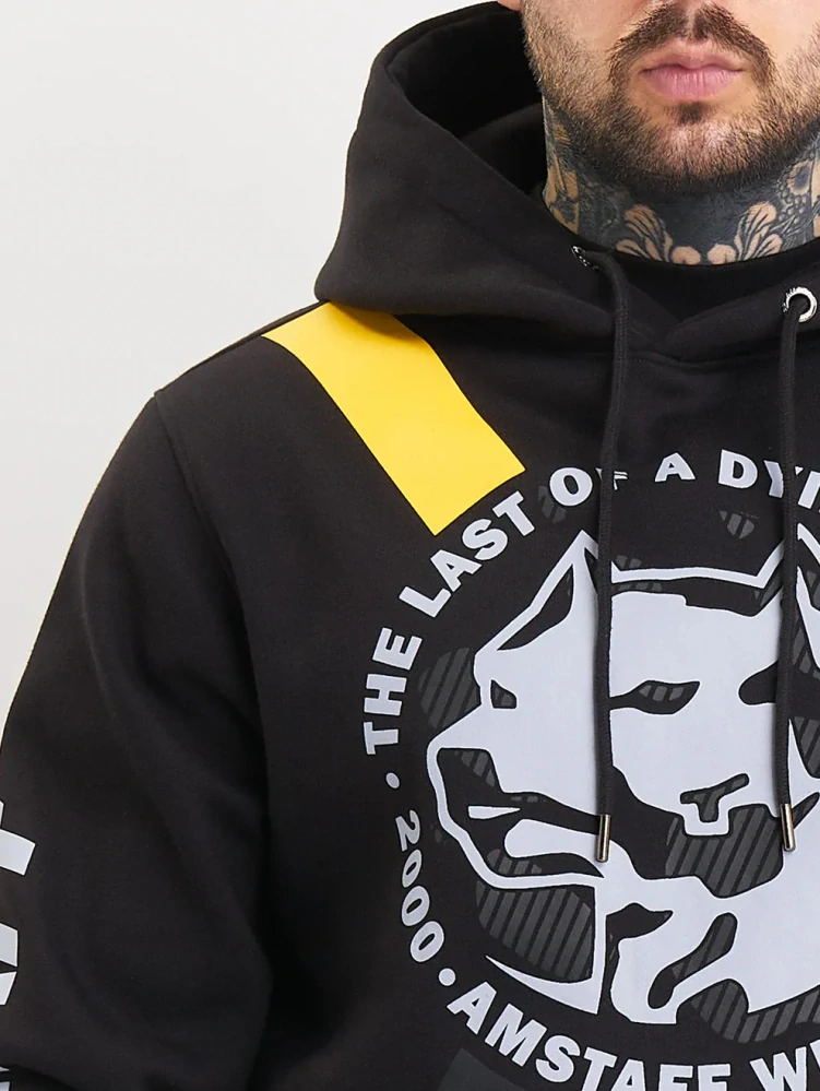Amstaff Pánská Mikina Tyce Hoodie Black