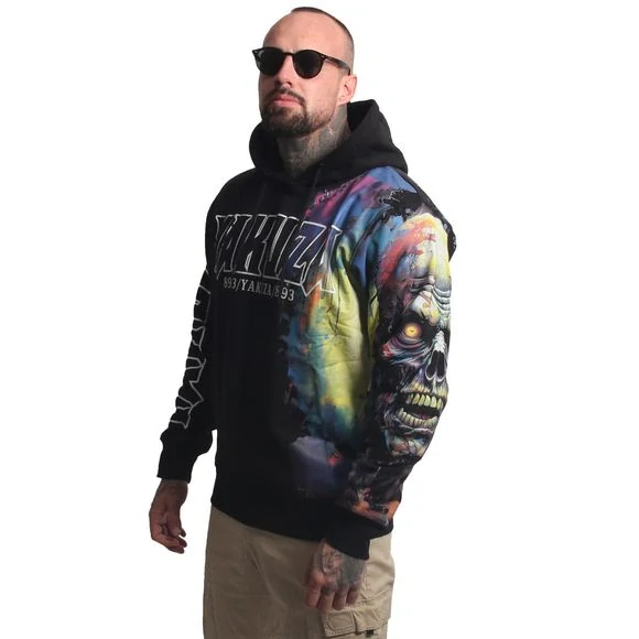 Yakuza pánská mikina ZOMBIE HOB 26030 Black