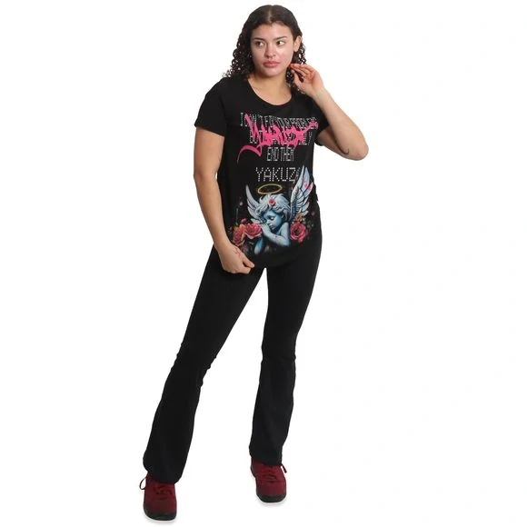Yakuza dámské tričko PROBLEMS GSB 26105 Black