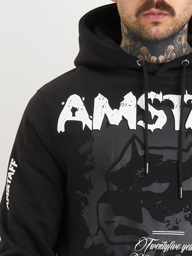 Amstaff Pánská Mikina Shank Hoodie Black