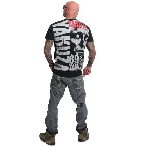 Yakuza pánské tričko CLOWN V02 TSB 28020 Black