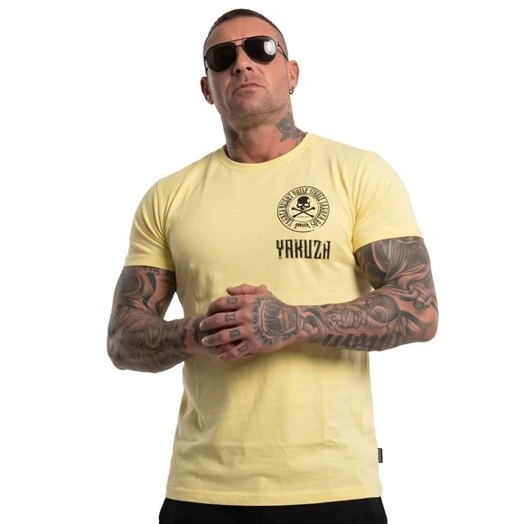 Yakuza pánské tričko MIDDLE TSB 28011 French Vanilla