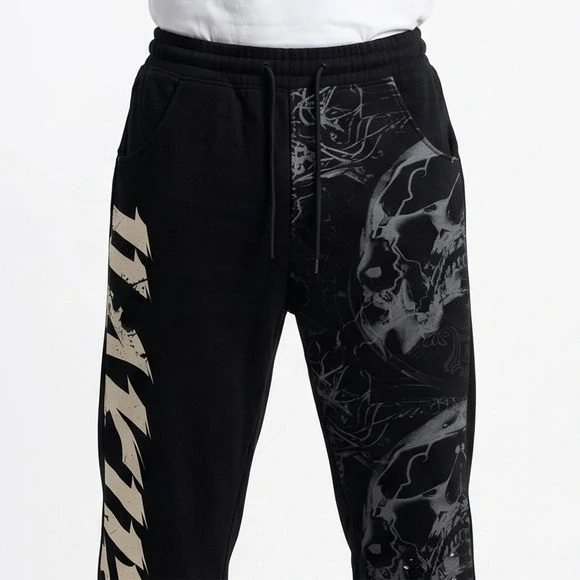 Yakuza tepláky LIQUID JOB 28031 Black