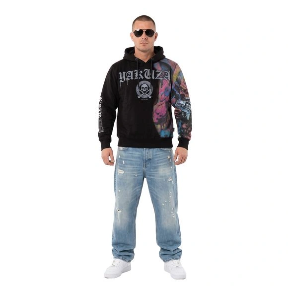 Yakuza pánská mikina ZOMBIE V02 HOB 29001 Black