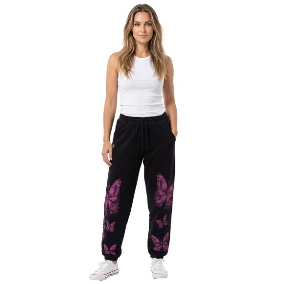 Yakuza dámské tepláky BUTTERFLY GJOB 29113 Black