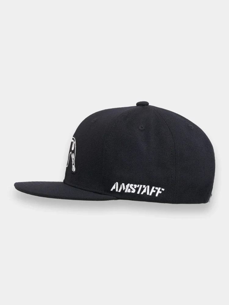 Amstaff čepice Timus Snapback Black