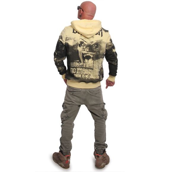 Yakuza pánská mikina HORROR HOB 23010 Pale Banana