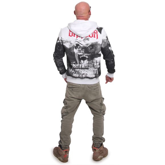 Yakuza pánská mikina HORROR HOB 23010 White