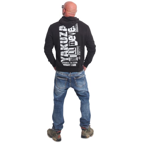 Yakuza pánská mikina APOLOGISE HOB 23009 Black