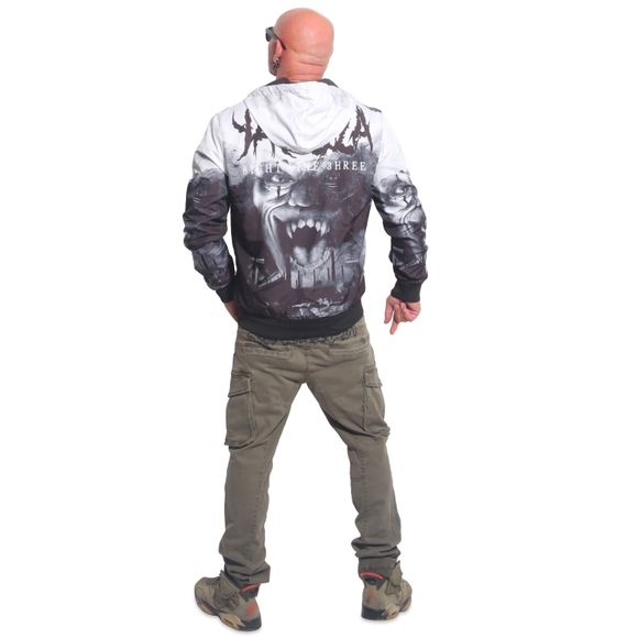 Yakuza pánská větrová bunda HORROR WB 23052 Black