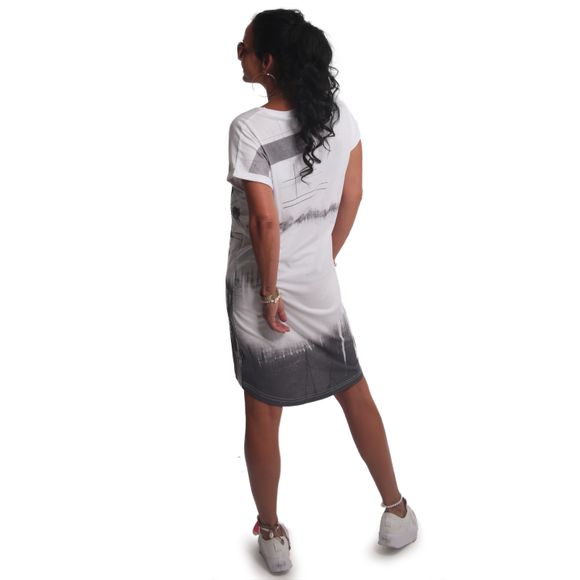 Yakuza dámské šaty DIFFUSE GKB 23119 White