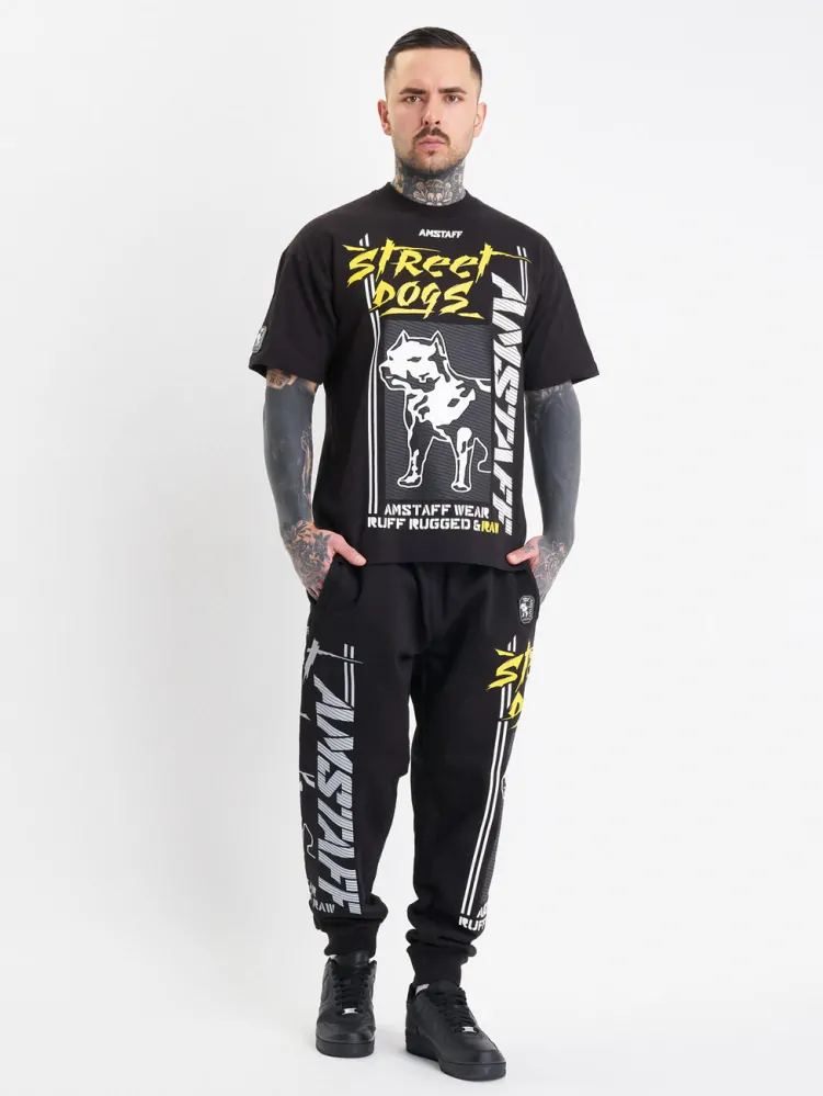 Amstaff pánské tričko Hunters Black