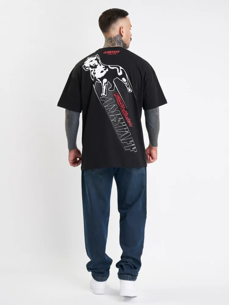 Amstaff pánské tričko Yeller Black