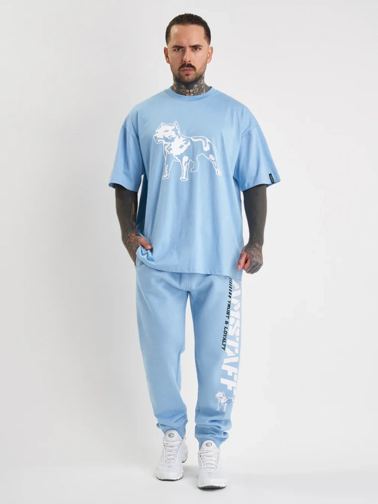 Amstaff tričko Logo 2.0 Horizon Blue