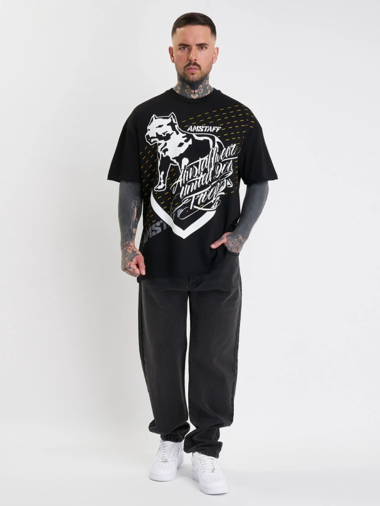 Amstaff pánské tričko Hasard Black