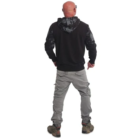 Yakuza pánská mikina JUDGE ME HOB 25002 Black