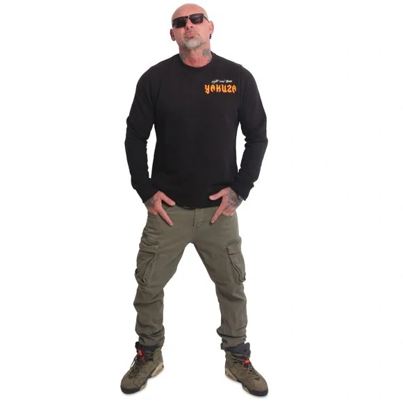 Yakuza mikina HELL PB 25011 Black