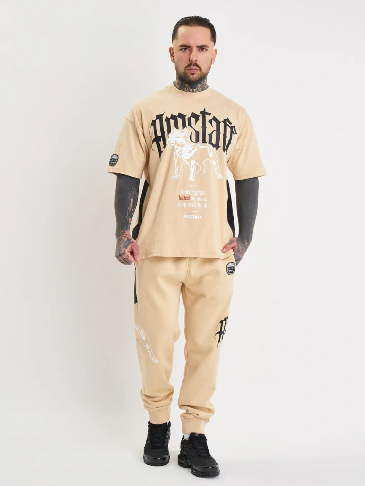 Amstaff pánské tričko Weldon Beige