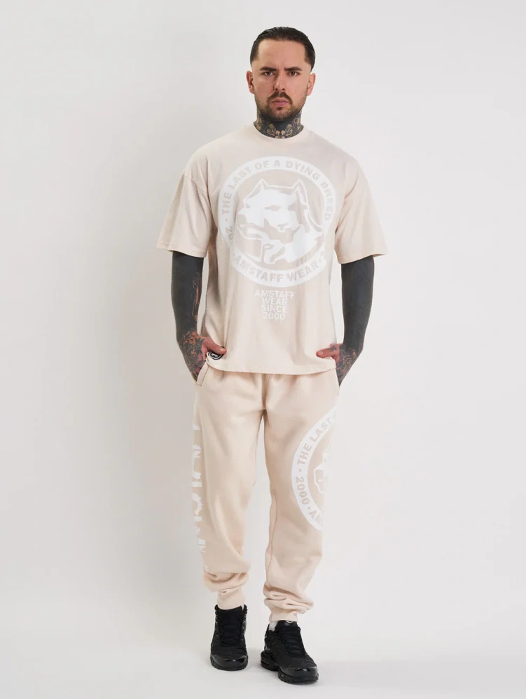 Amstaff pánské tričko Valtor Cream