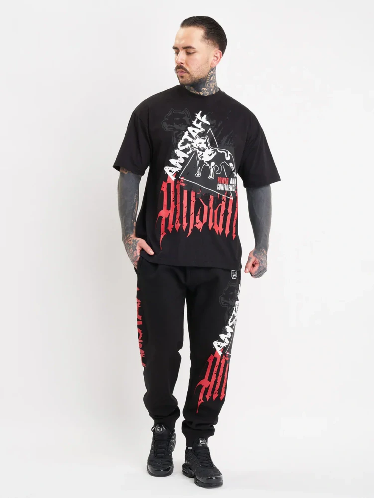 Amstaff pánské tričko Cyrak Black