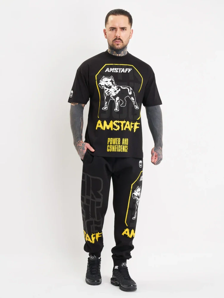 Amstaff pánské tričko Solinor Black