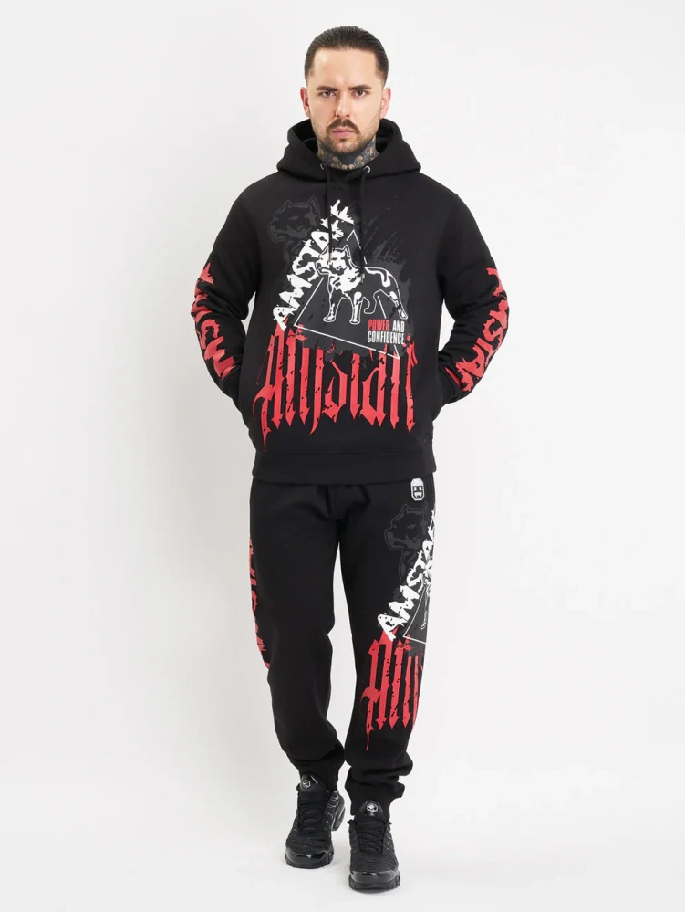 Amstaff Pánská Mikina Cyrak Hoodie Black